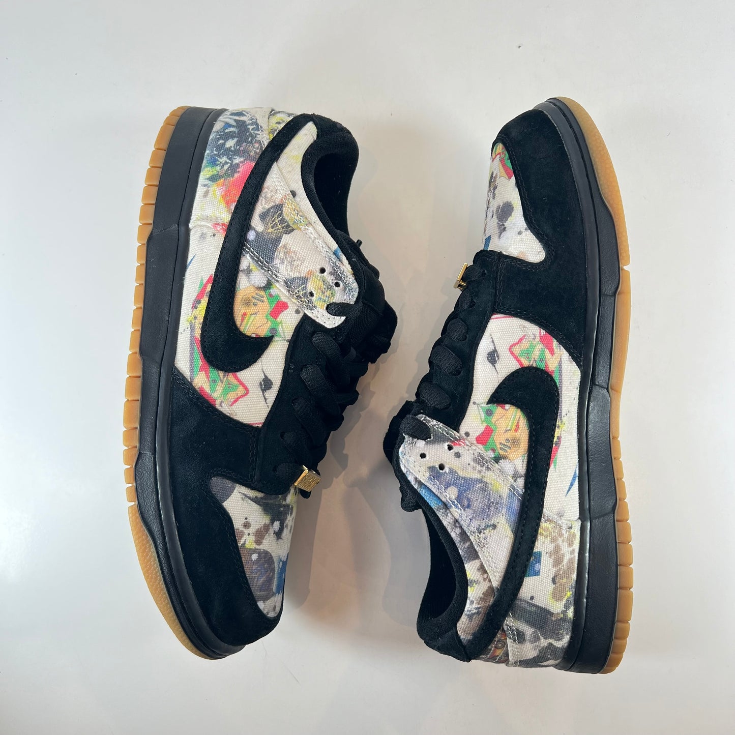 FD8778 001 Nike SB Dunk Low Supreme Rammellzee [USED] - 10.5 M (Used2)