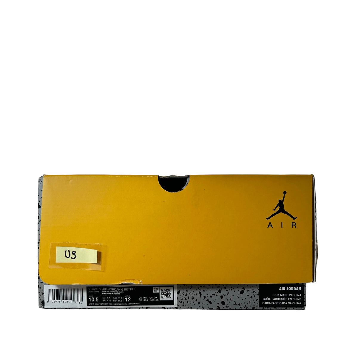 CT8529 170 Jordan 6 Retro Yellow Ochre [USED] - 10.5 M (Used3)