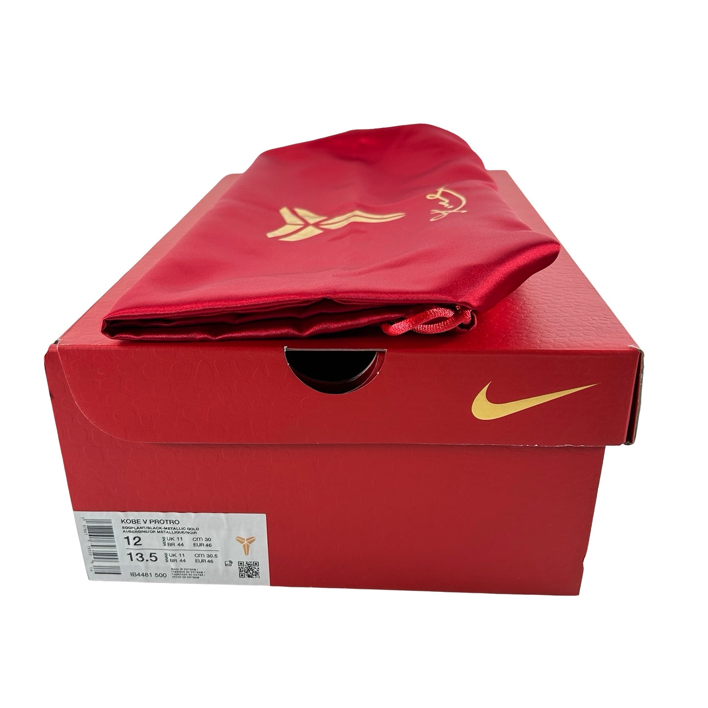 IB4481 500 Nike Kobe 5 Protro Year of the Mamba Eggplant [USED] - 12 M (VNDS)