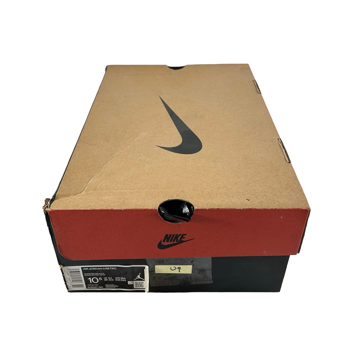 378037 061 Jordan 11 Bred (2019) [USED] - 10.5 M (Used9)