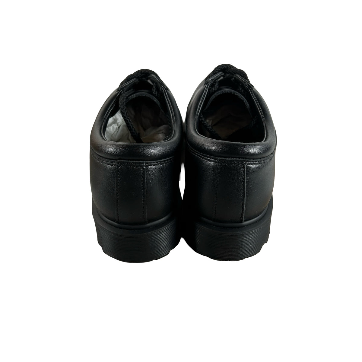 43010001 Dr. Martens Postal Supreme 4-Eye Shoe Supreme Black [USED] - 9 M (Used)