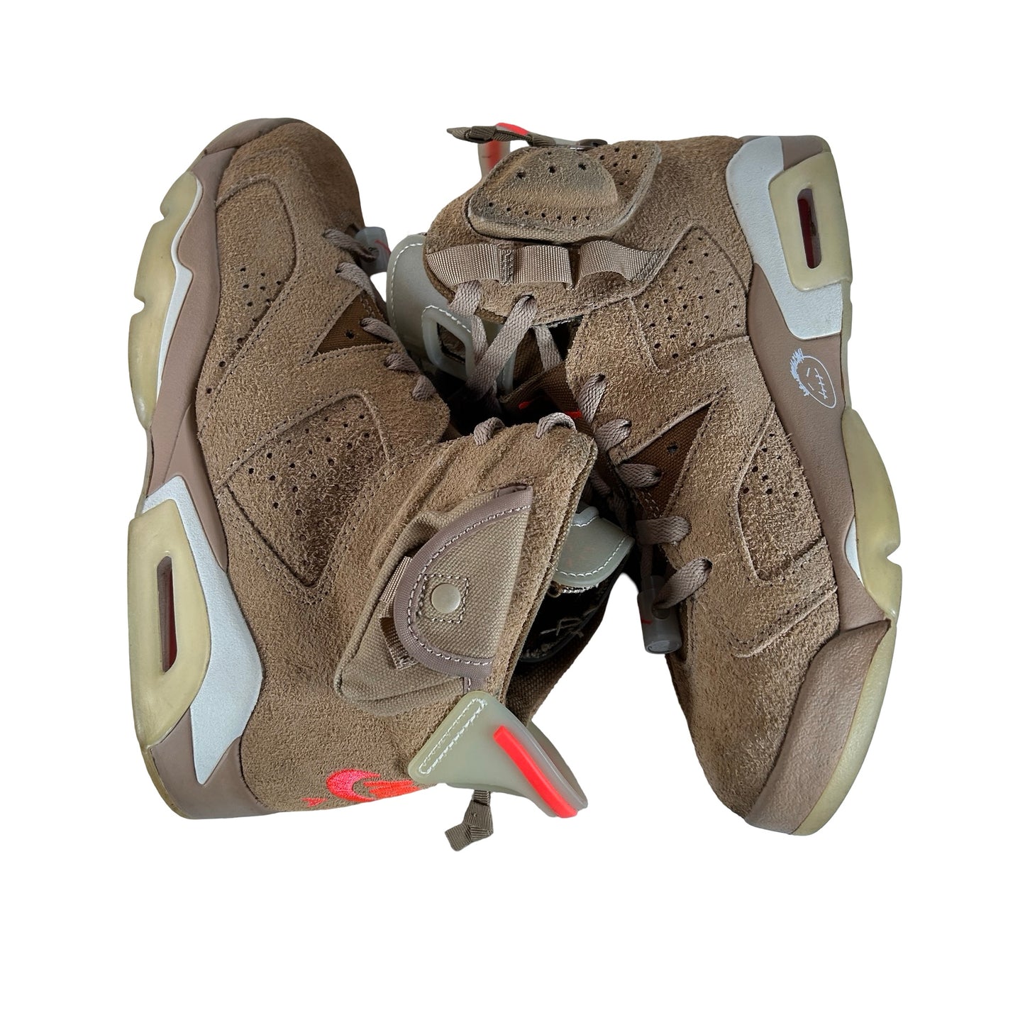 DH0690 200 Jordan 6 Retro Travis Scott British Khaki [USED] - 7 M (Used2)