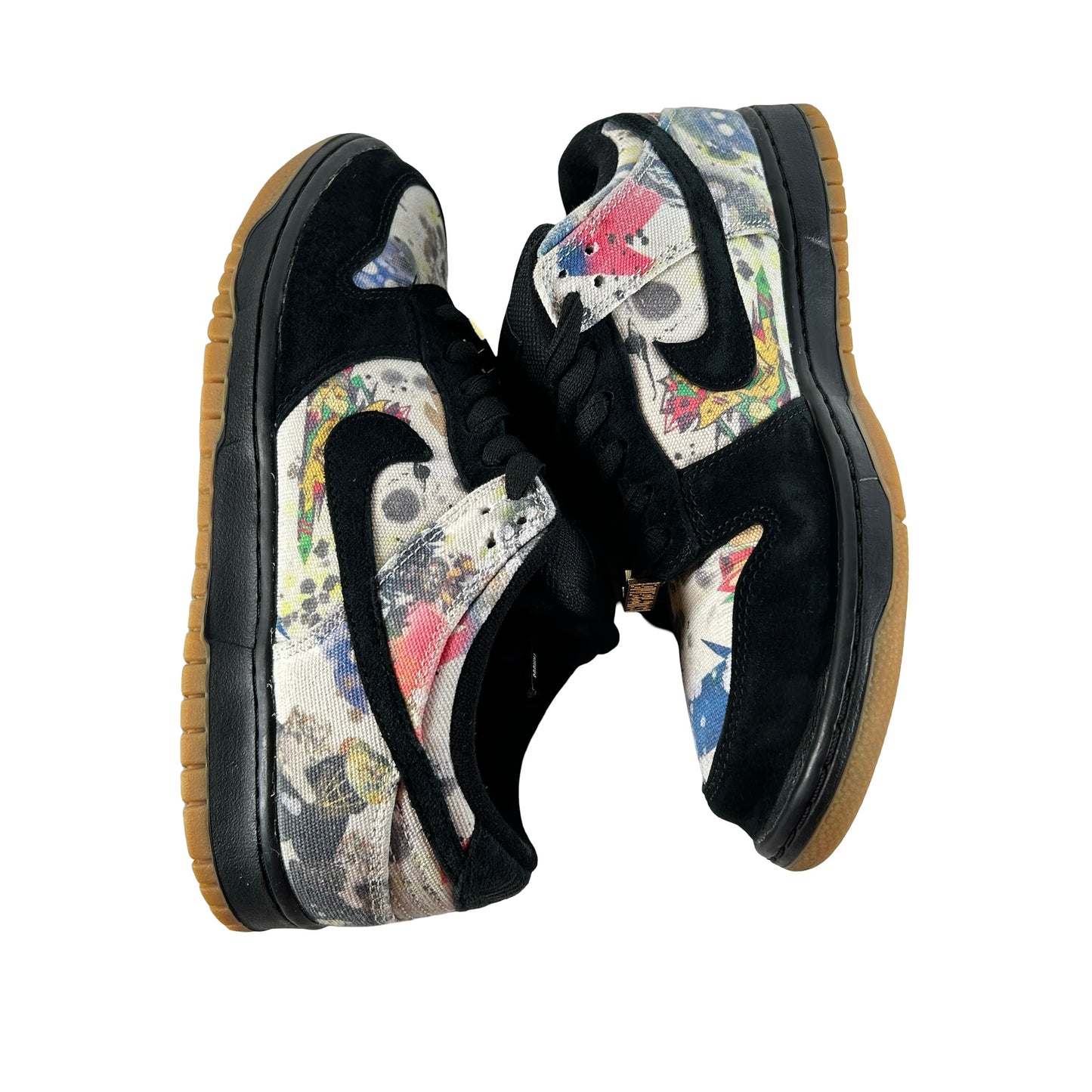 FD8778 001 Nike SB Dunk Low Supreme Rammellzee [USED] - 8 M (Used3)