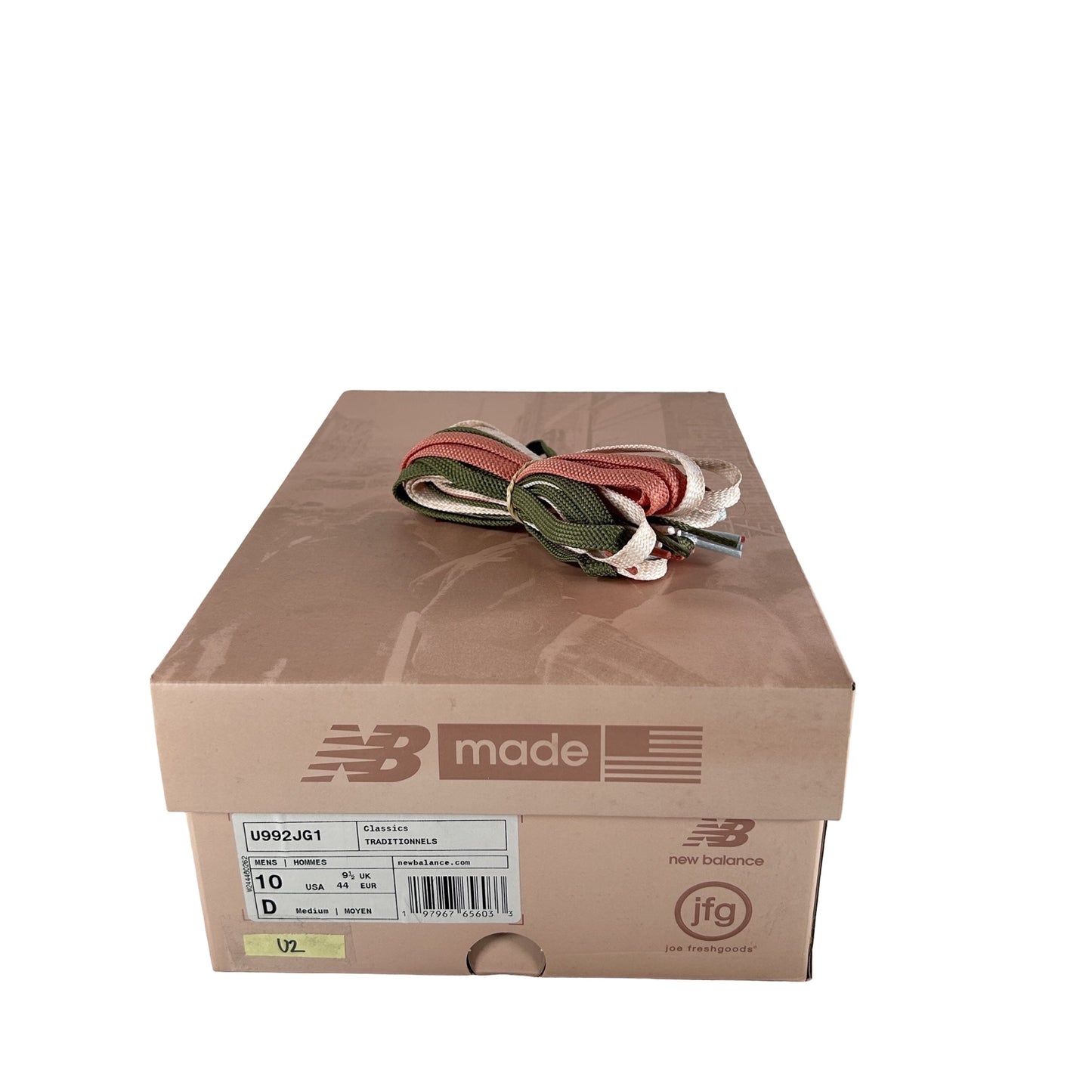 U992JG1 New Balance 992 MiUSA Joe Freshgoods Aged Well [USED] - 10 M (Used2)