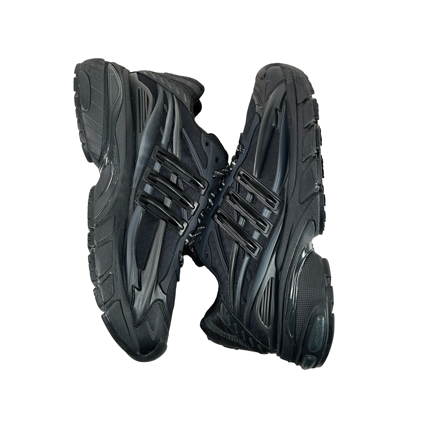 KJ3841 adidas Adistar Jellyfish Pharrell Williams Triple Black [USED] - 10 M (Used)