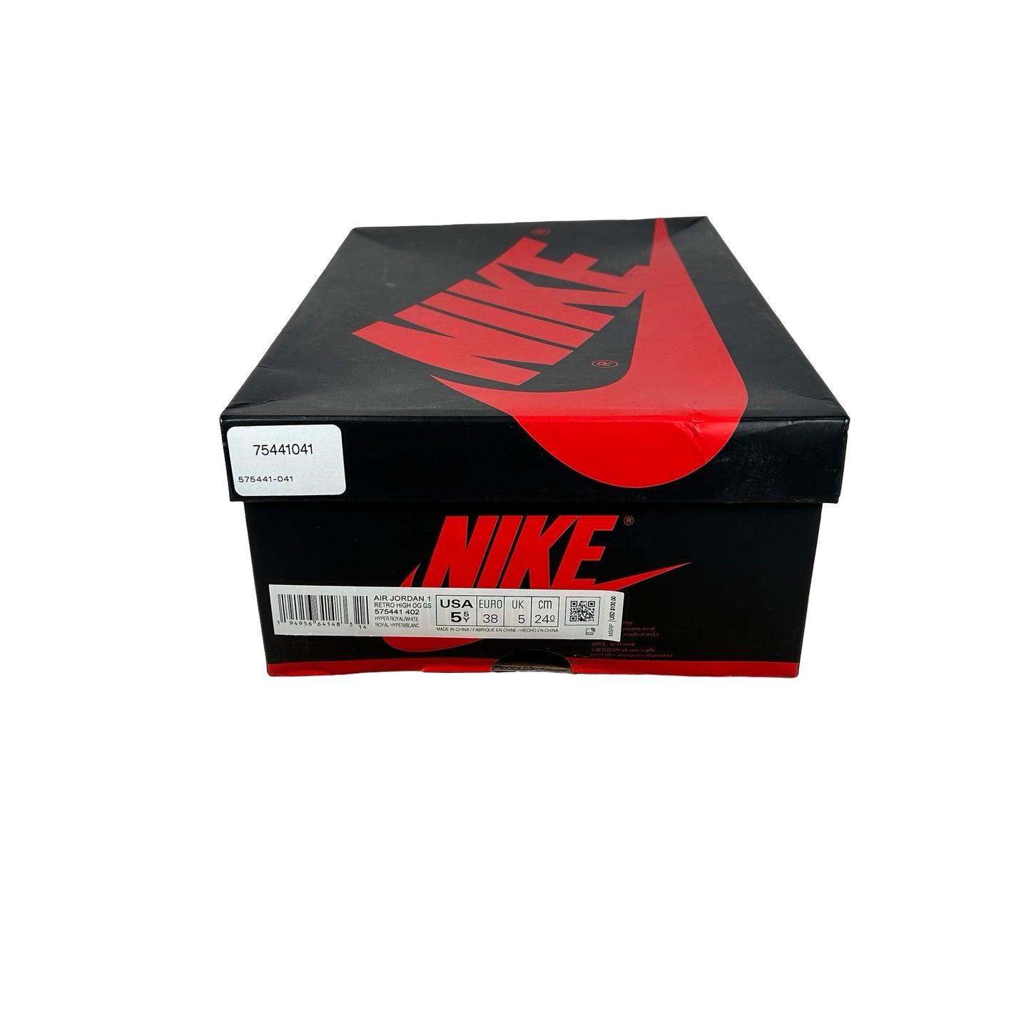 575441 402 Jordan 1 Hyper Royal GS [USED] - 5.5 Y (Used)