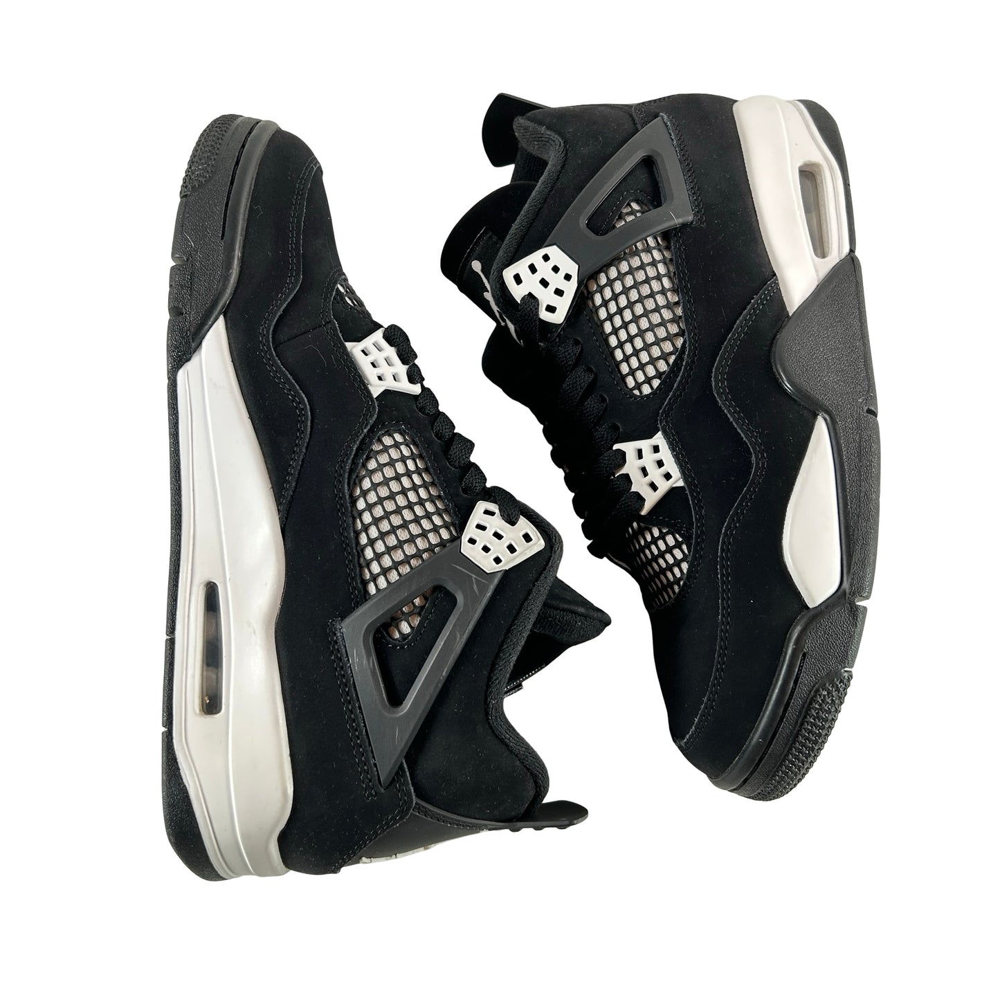 FQ8138 001 Jordan 4 Retro White Thunder [USED] - 9 M (Used5)