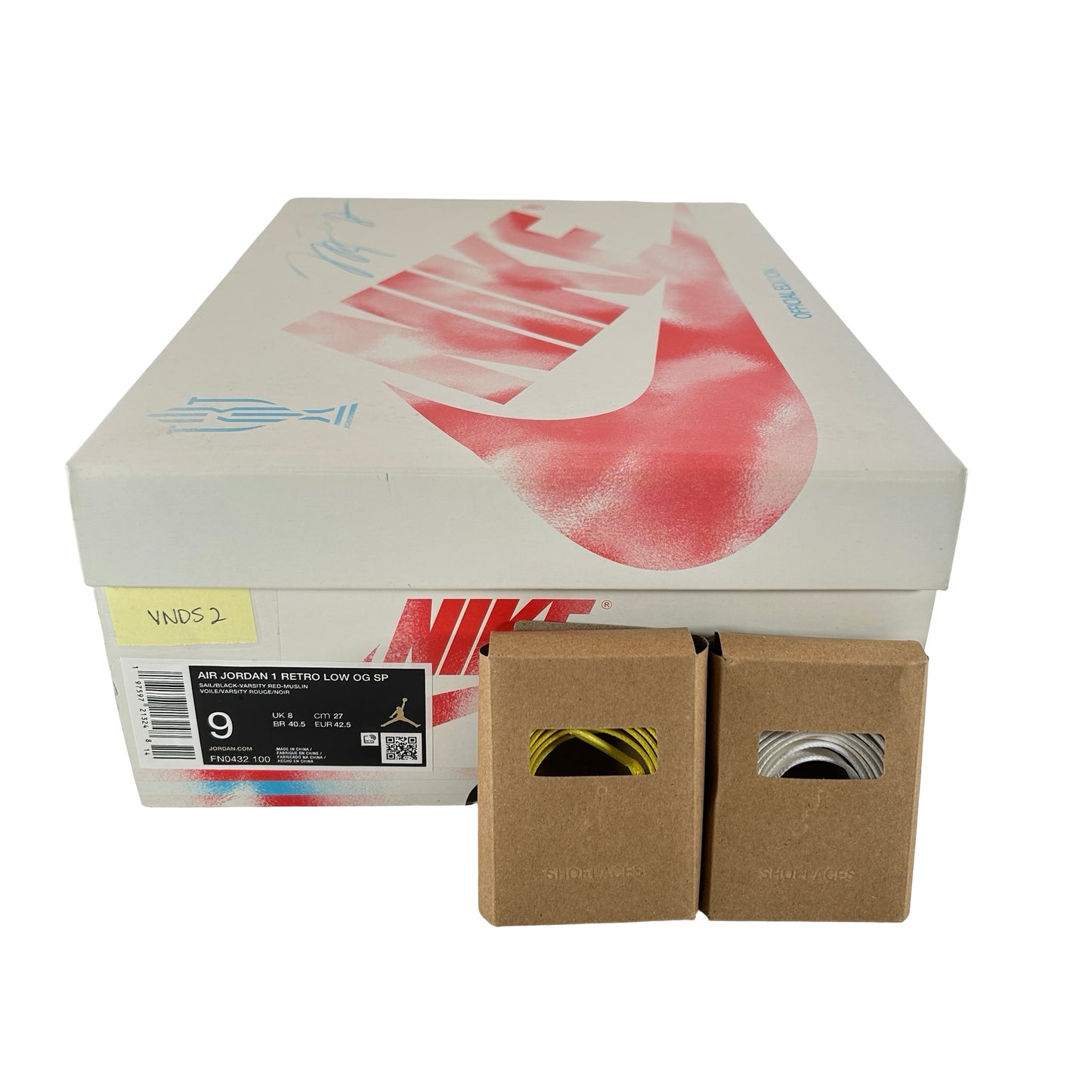 FN0432 100 Jordan 1 Retro Low OG Trophy Room Away [USED] - 9 M (VNDS2)