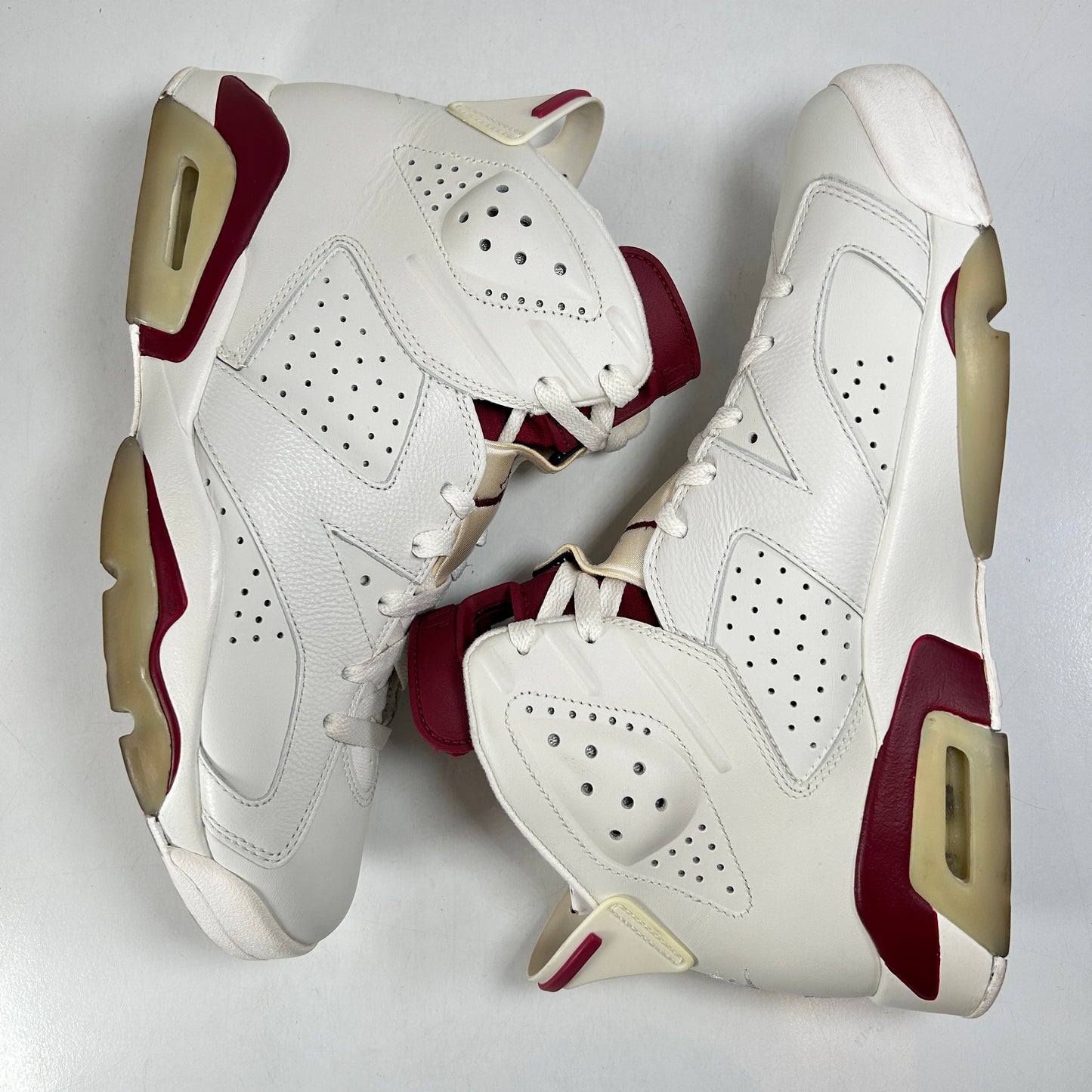 384664 116 Jordan 6 Maroon [USED] - 10 M (Used)