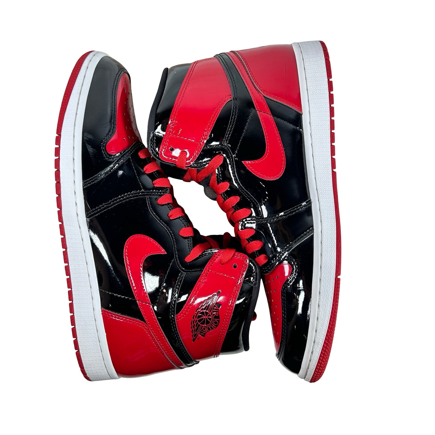 555088 063 Jordan 1 Retro High OG Patent Bred [USED] - 11.5 M (Used3)