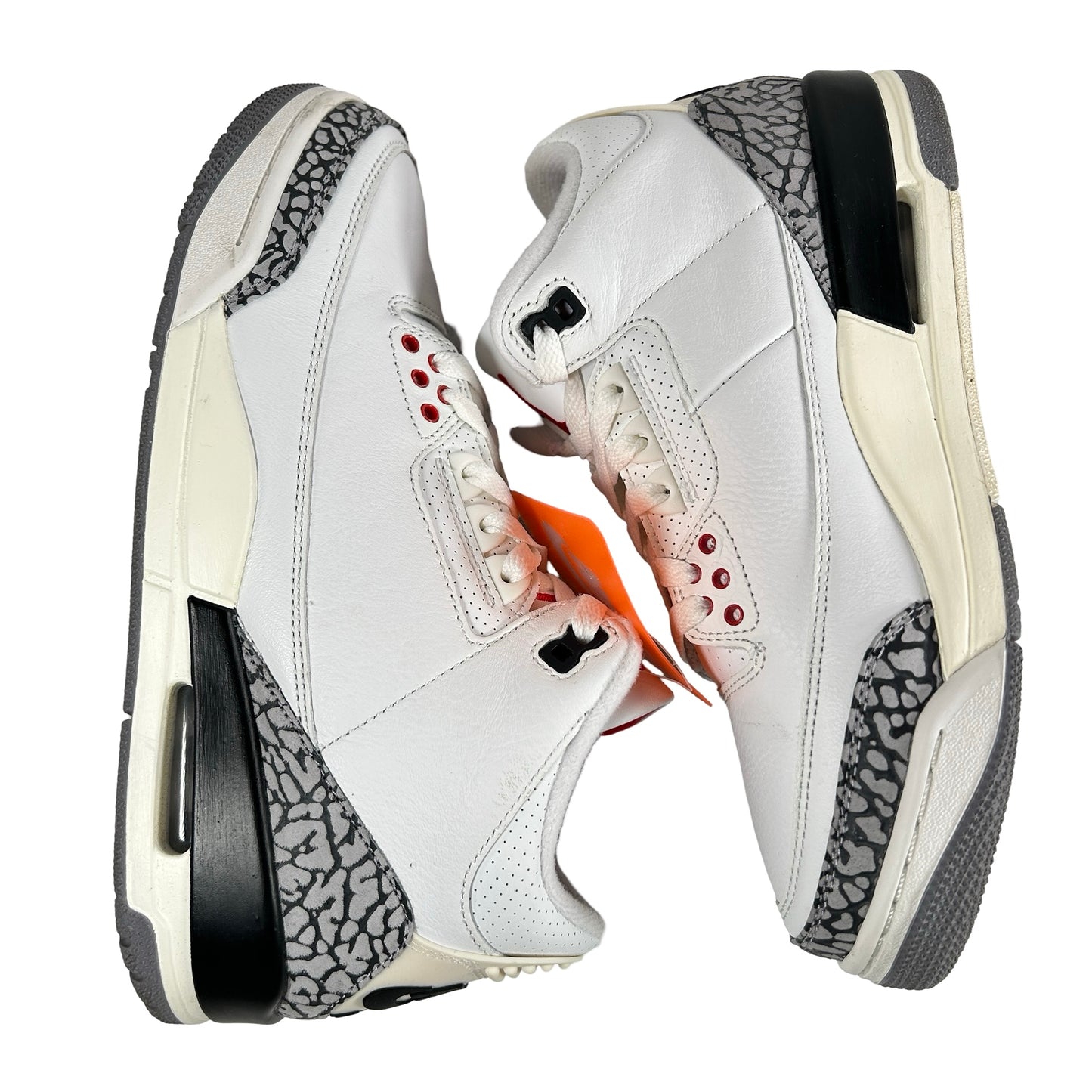 DN3707 100 Jordan 3 Retro White Cement Reimagined [USED] - 7.5 M (Used)