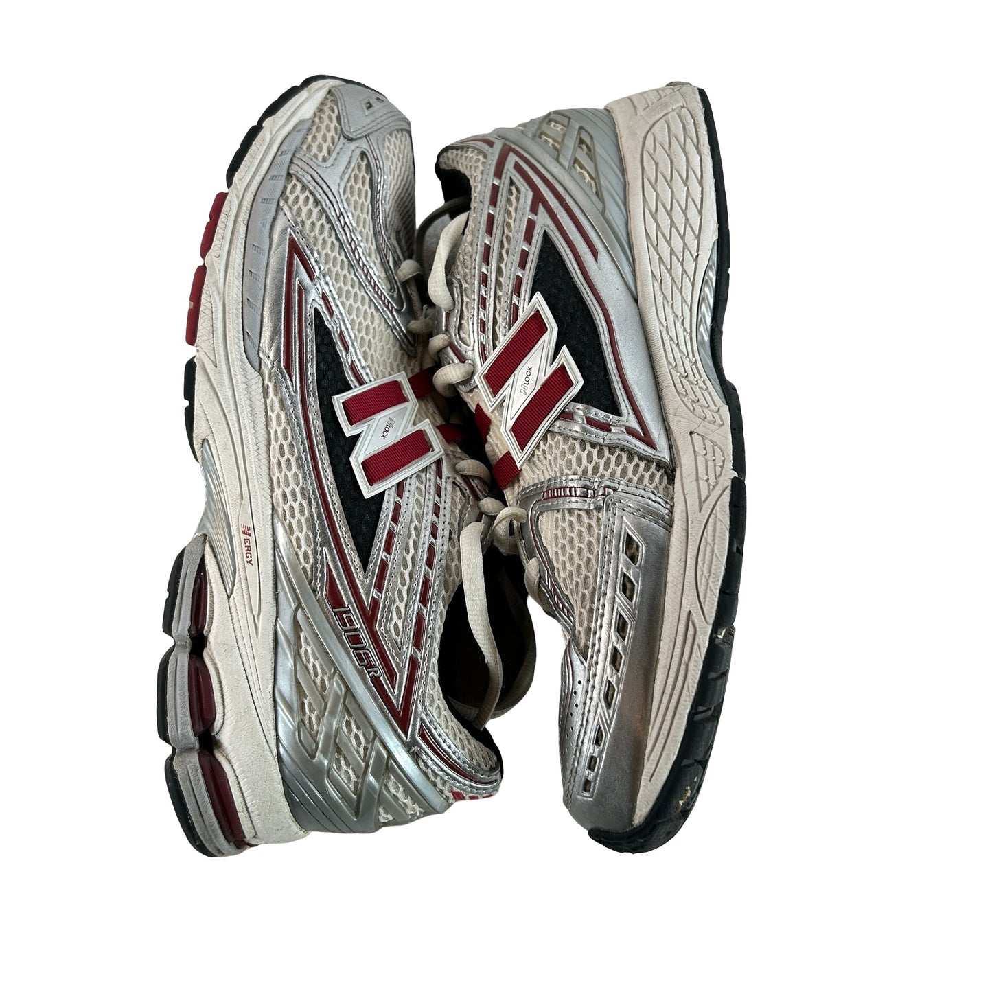 M1906REA New Balance 1906R Silver Classic Crimson [USED] - 11 M (Used)