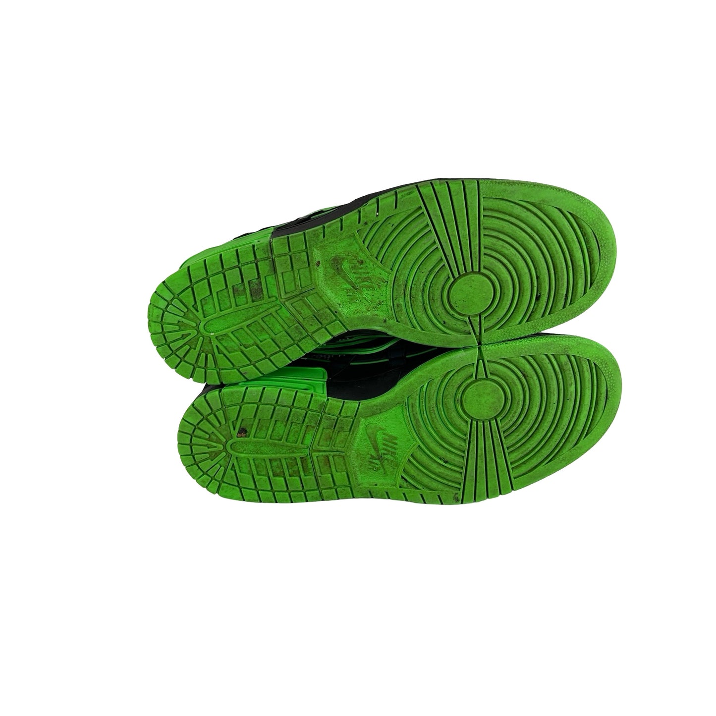 CU6015 001 Nike Air Rubber Dunk Off-White Green Strike [USED] - 13 M (Used2) (No Box2)