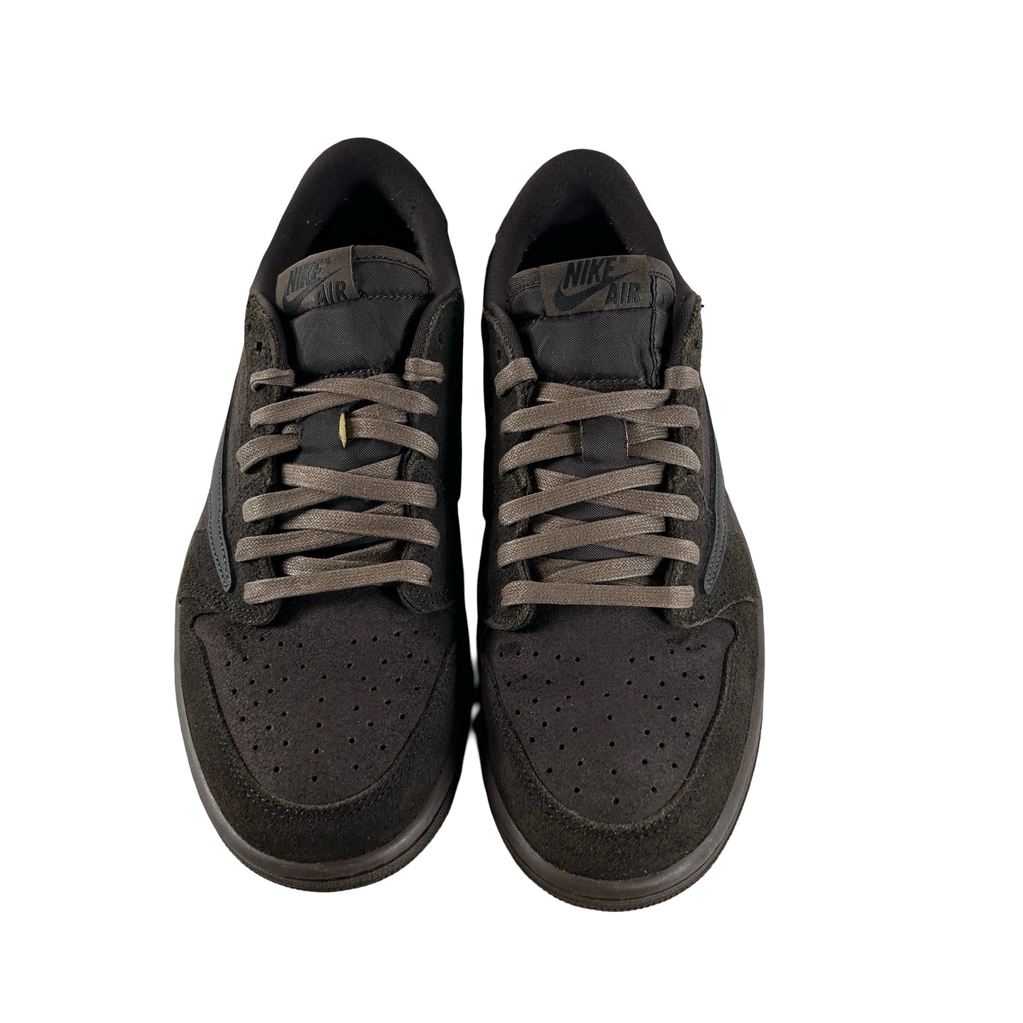 DM7866 202 Jordan 1 Retro Low OG SP Travis Scott Velvet Brown [USED] - 9 M (Used12)