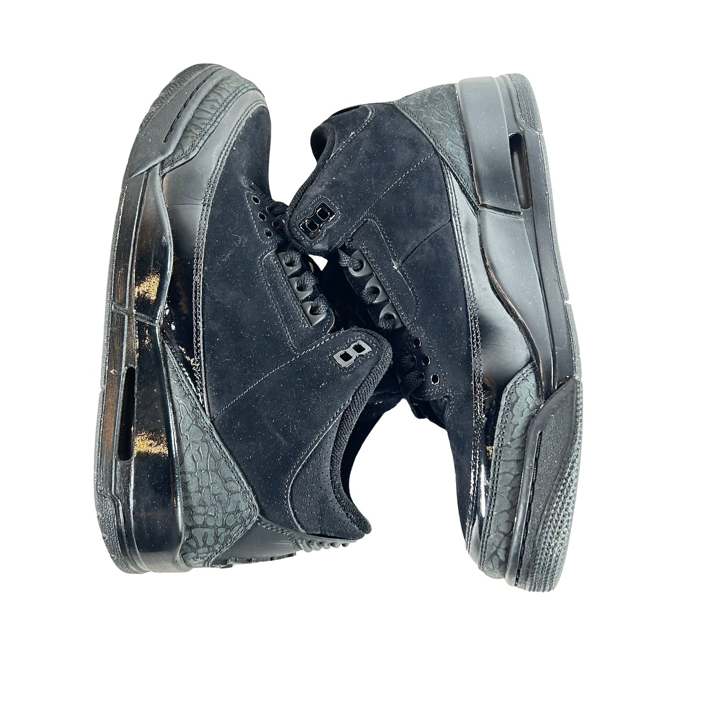 CT8532 001 Jordan 3 Retro Black Cat (2025) [USED] - 8.5 M (Used12)