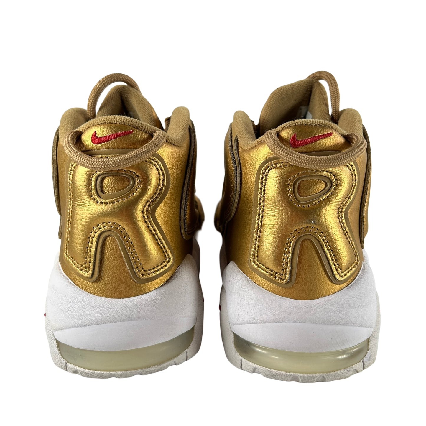 902290 700 Nike Air More Uptempo Supreme Suptempo Gold [USED] - 11 M (Used)