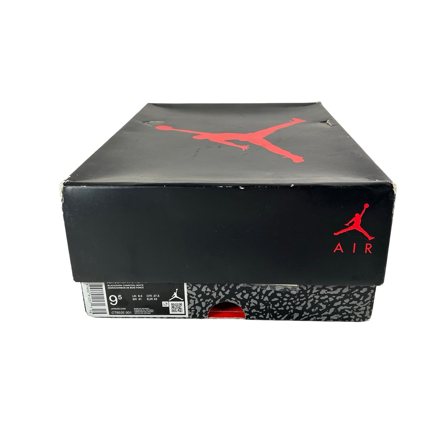 CT8532 001 Jordan 3 Retro Black Cat (2025) [USED] - 9.5 M (Used7)
