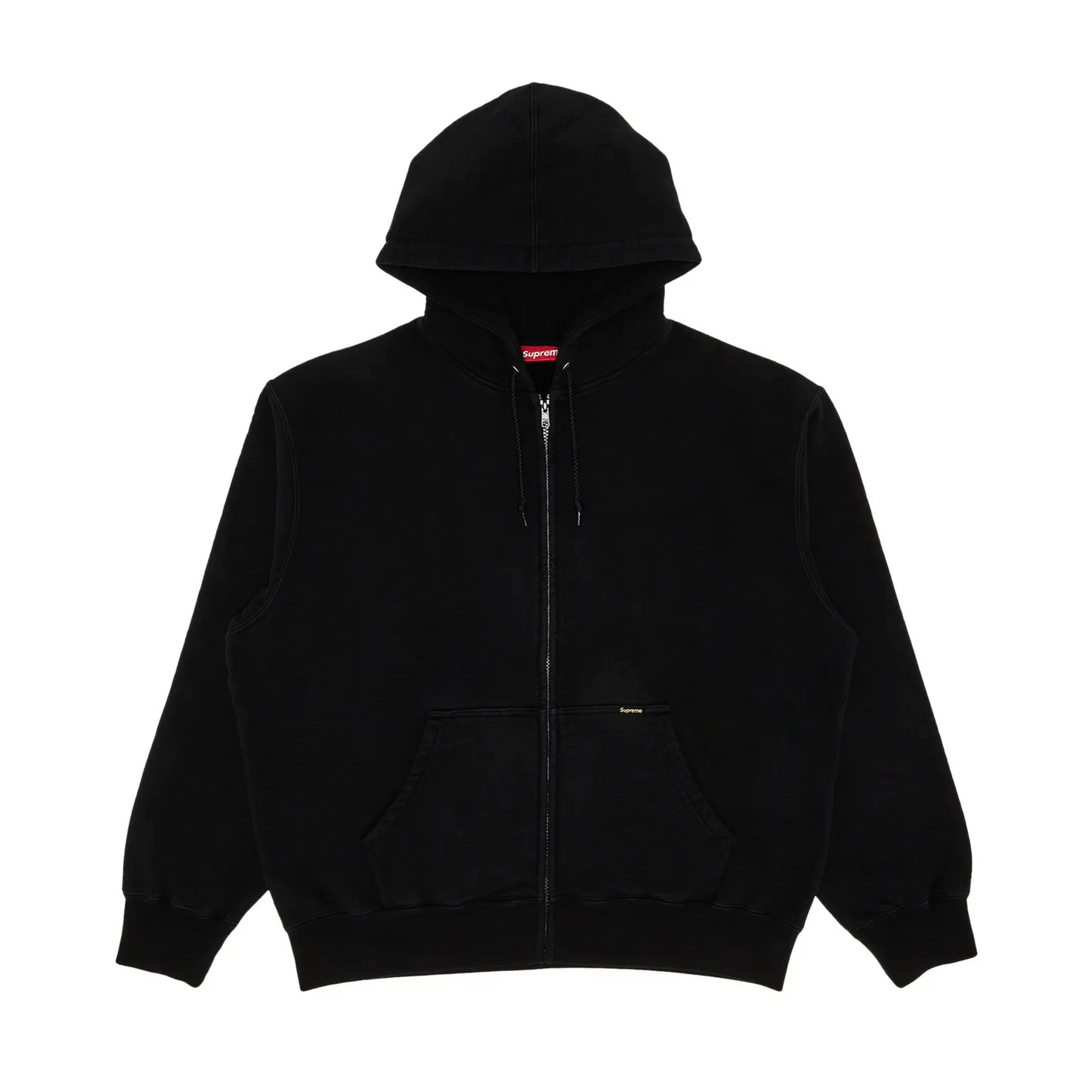 Supreme Reversible Work Zip Up Hooded Sweatshirt Black [USED] - L (Used)