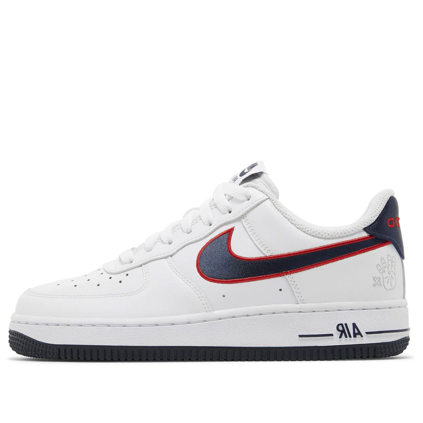 FJ0710 100 Nike Air Force 1 Low Houston Comets 4-Peat (Women's)