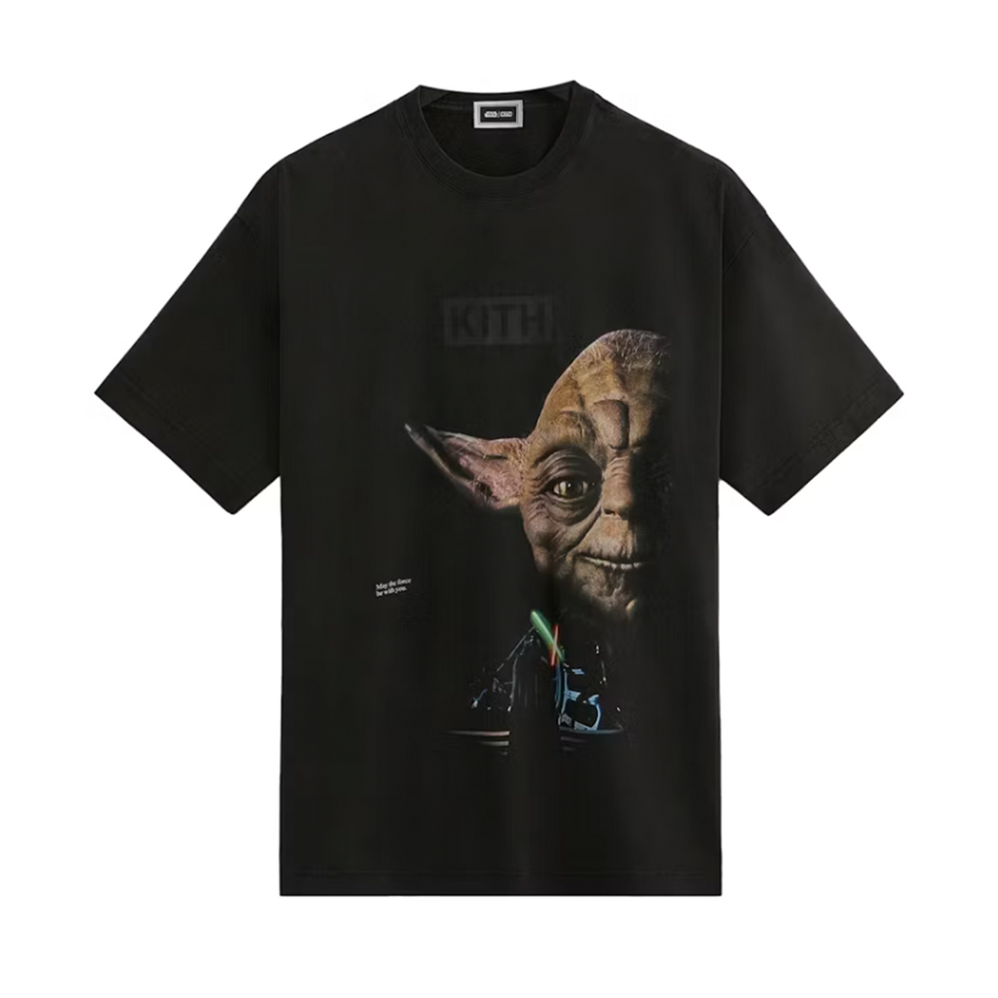 Kith x STAR WARS Yoda Vintage Tee Black PH