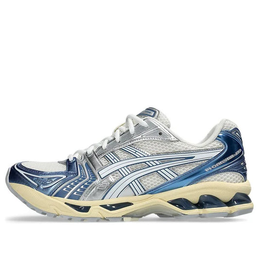 1203A537 102 ASICS Gel-Kayano 14 Cream Metallic Blue