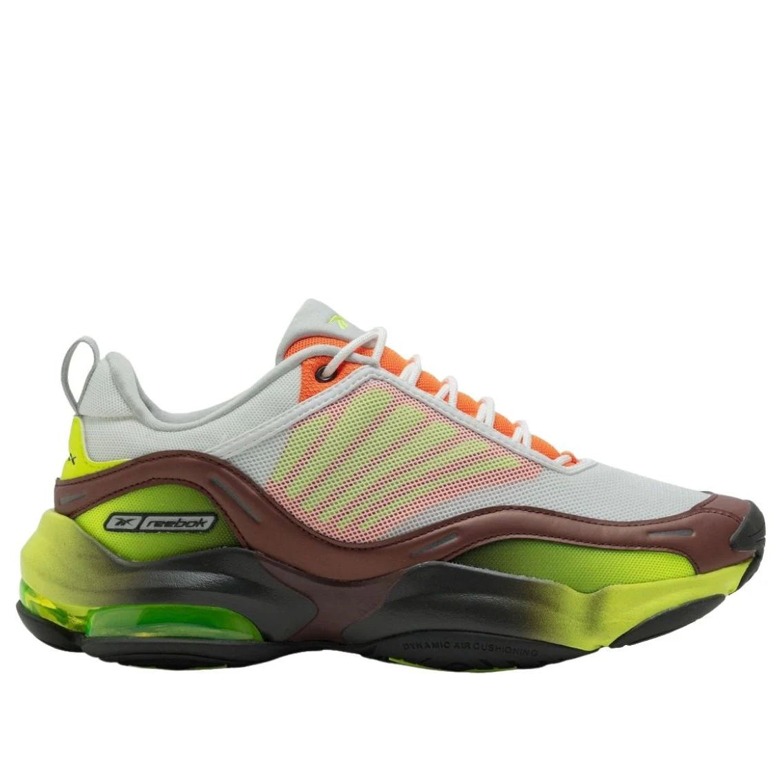 100259738 Reebok x Packer DMX Series 3000 White Grey Yellow