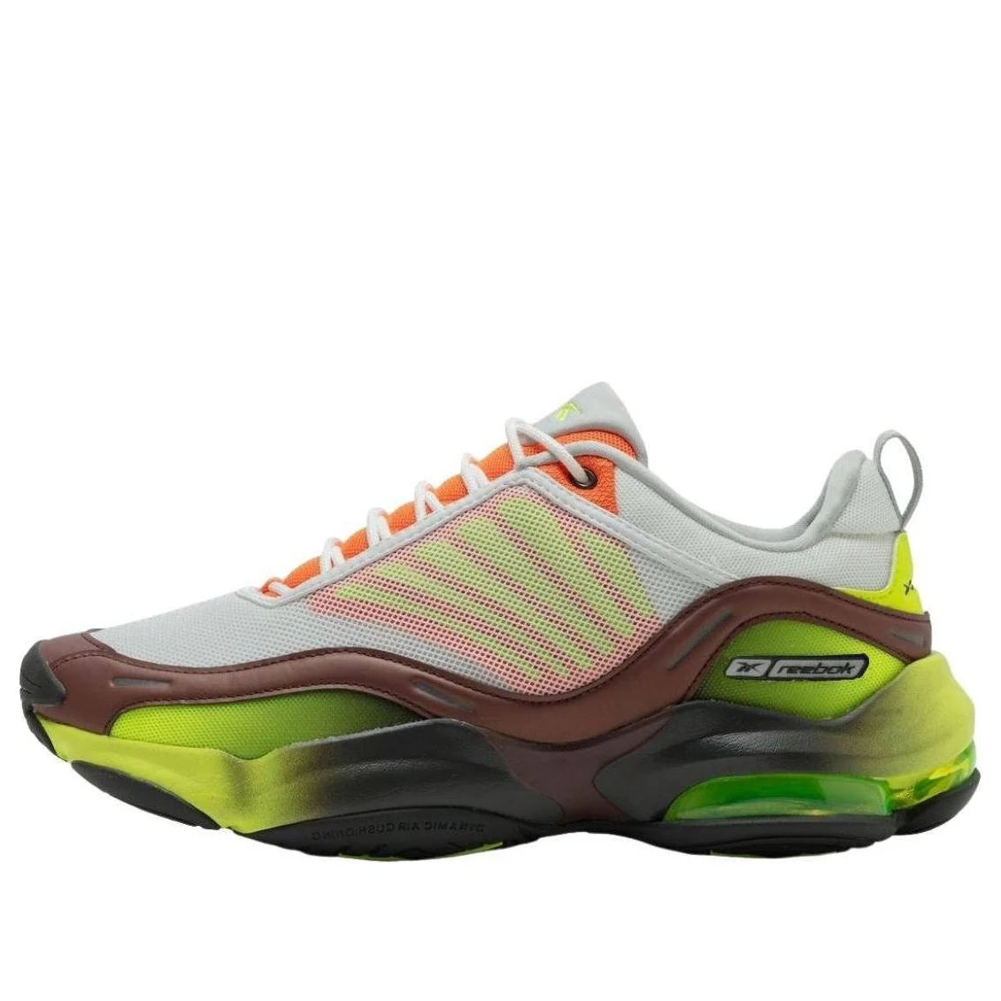 100259738 Reebok x Packer DMX Series 3000 White Grey Yellow
