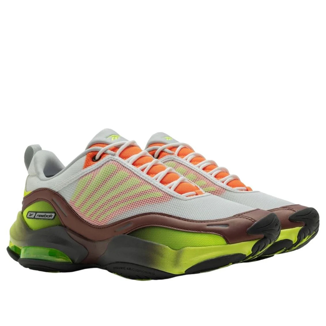 100259738 Reebok x Packer DMX Series 3000 White Grey Yellow