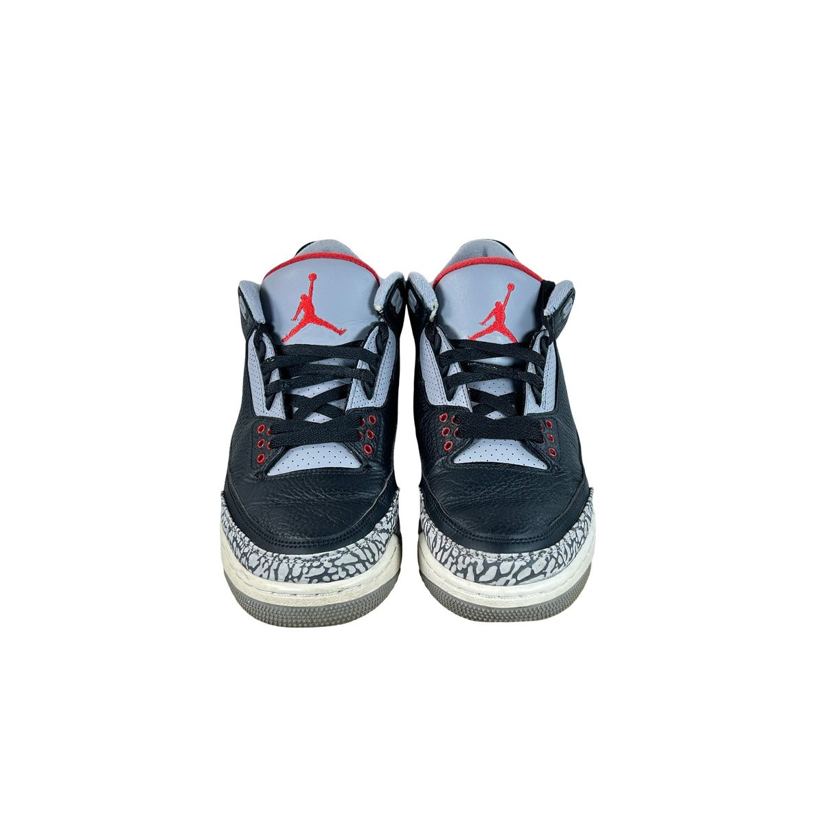854262 001 Jordan 3 Black Cement 2018 [USED] - 8.5 M (Used11)