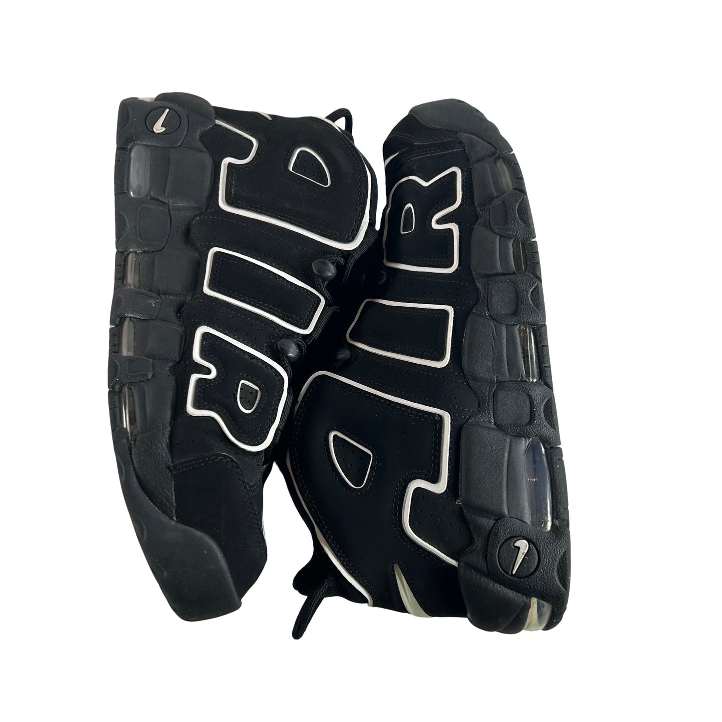 414962 002 Nike Air More Uptempo Black White [USED] - 12 M (Used2)