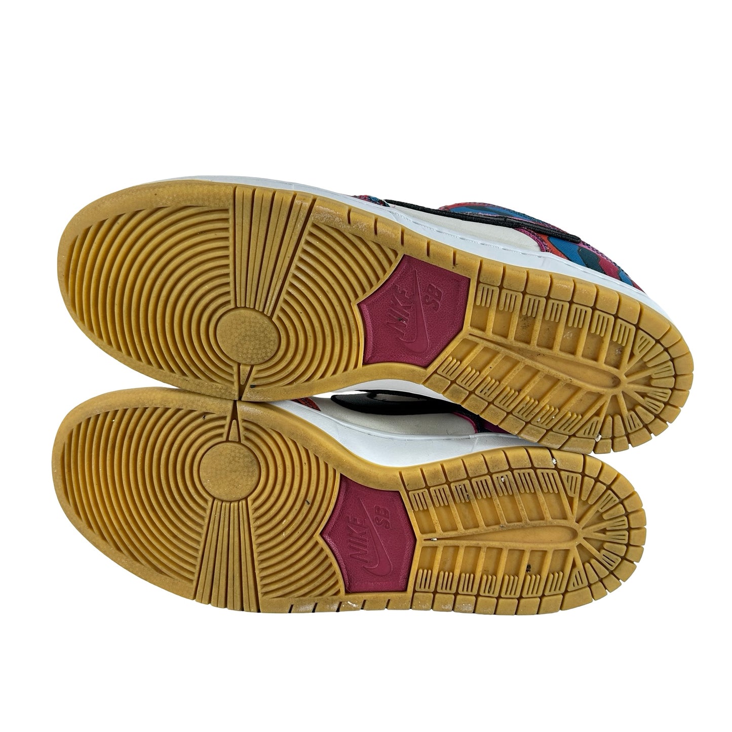 DH7695 600 Nike SB Dunk Low Pro Parra Abstract Art (2021) [USED] - 10.5 M (Used3)