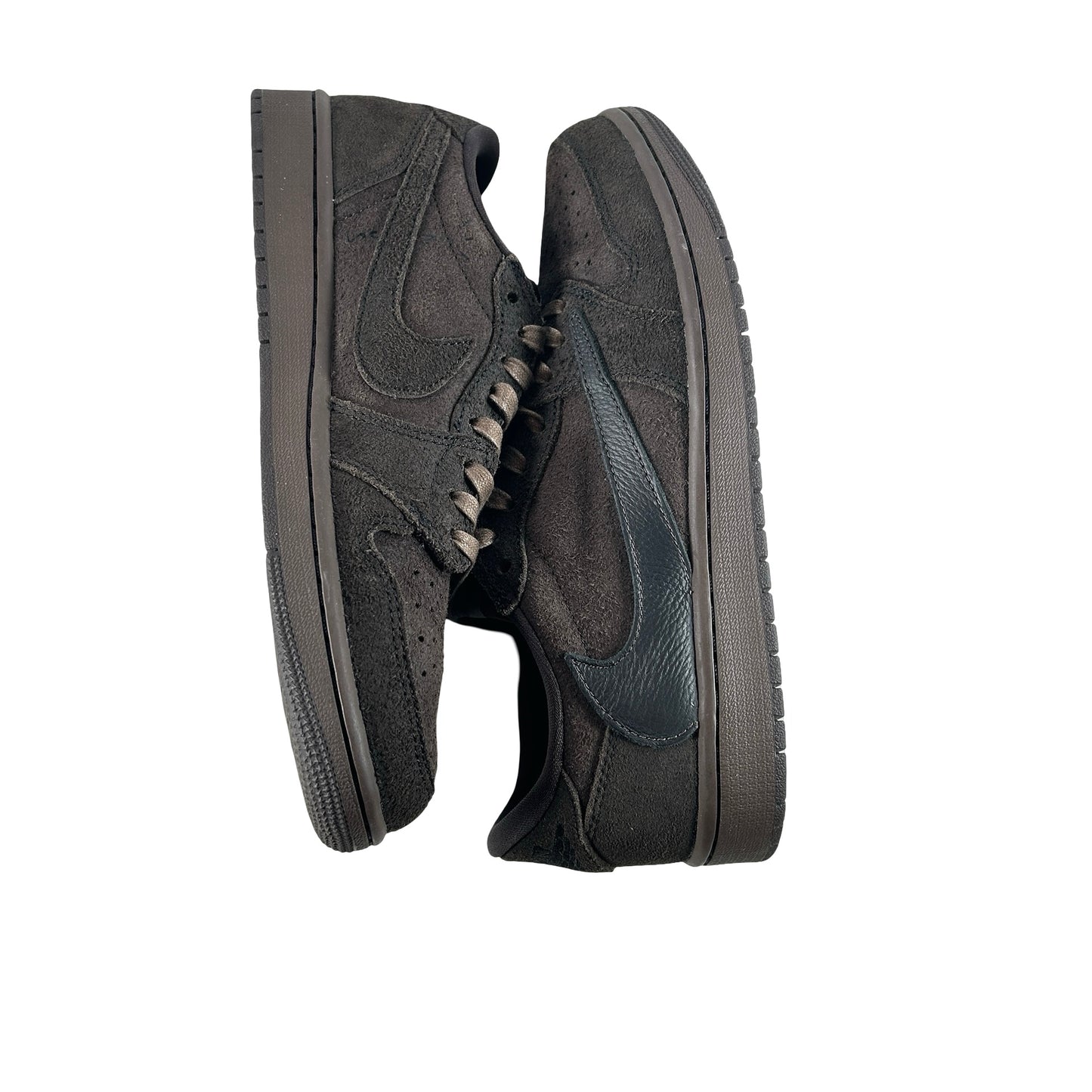 DM7866 202 Jordan 1 Retro Low OG SP Travis Scott Velvet Brown [USED] - 9 M (Used4)