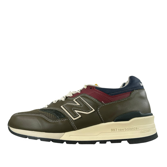 U997AIM New Balance 997 MiUSA Aimé Leon Dore Dark Moss Angora [USED] - 9.5 M (Used)