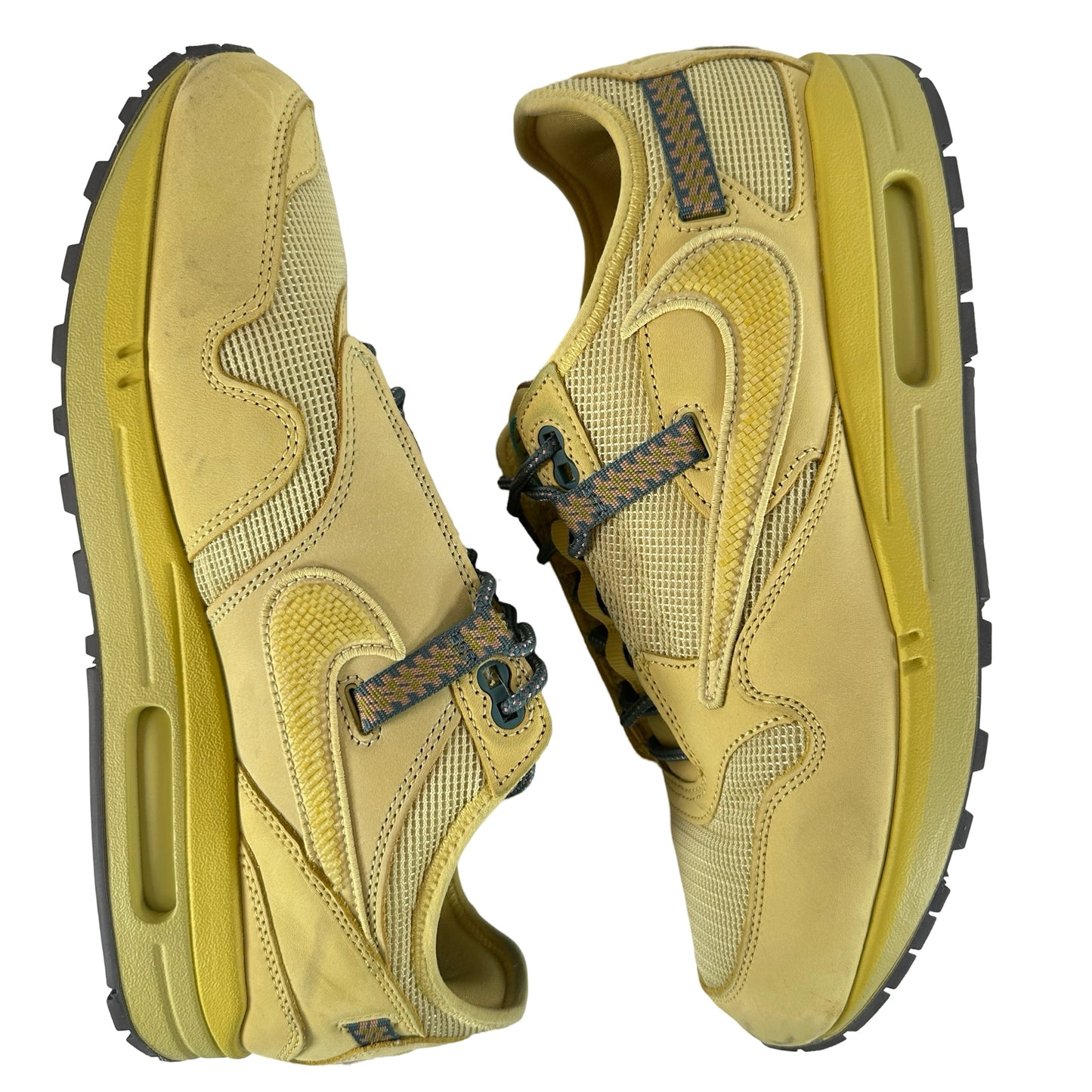 DO9392 700 Nike Air Max 1 Travis Scott Cactus Jack Saturn Gold [USED] - 11 M (Used)