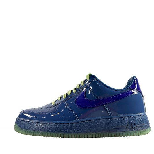 IO4489 400 Nike Air Force 1 Low Patent Leather Mystic Navy Grape Ice [USED] - 10.5 M (Used2)