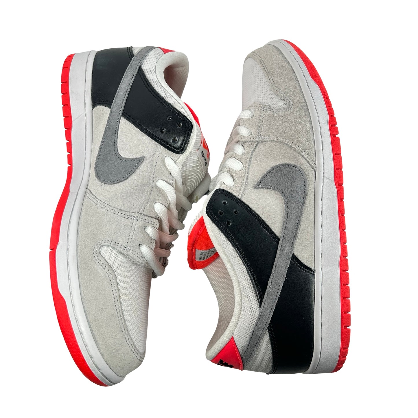 CD2563 004 Nike SB Dunk Low Infrared Orange Label [USED] - 11 M (Used)