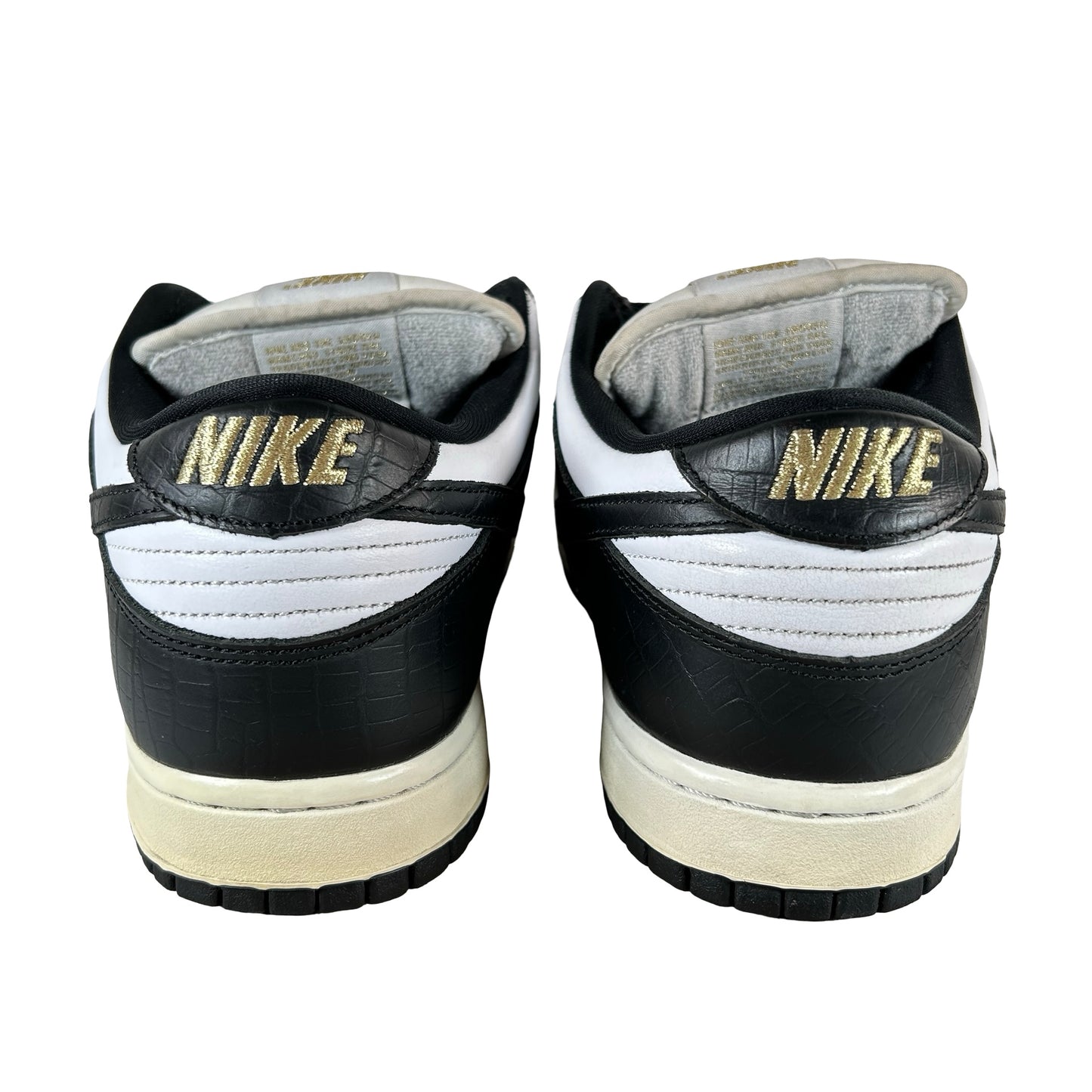 DH3228 102 Dunk SB Low Supreme Black [USED] - 11 M (Used)