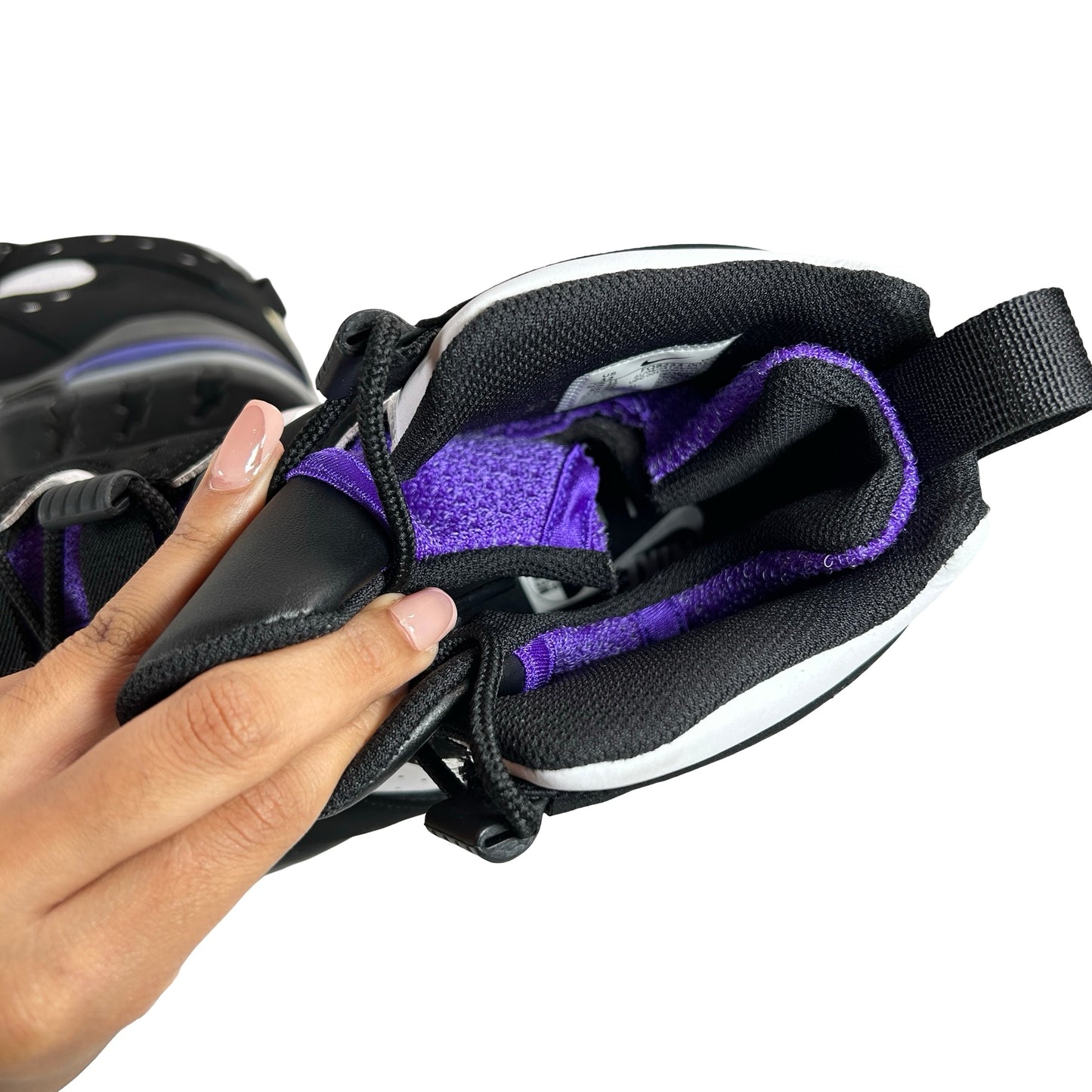FQ8233 001 Nike Air Max 2 CB '94 OG Black White Purple (2023) [USED] - 12 M (Used) (Cut Inside)