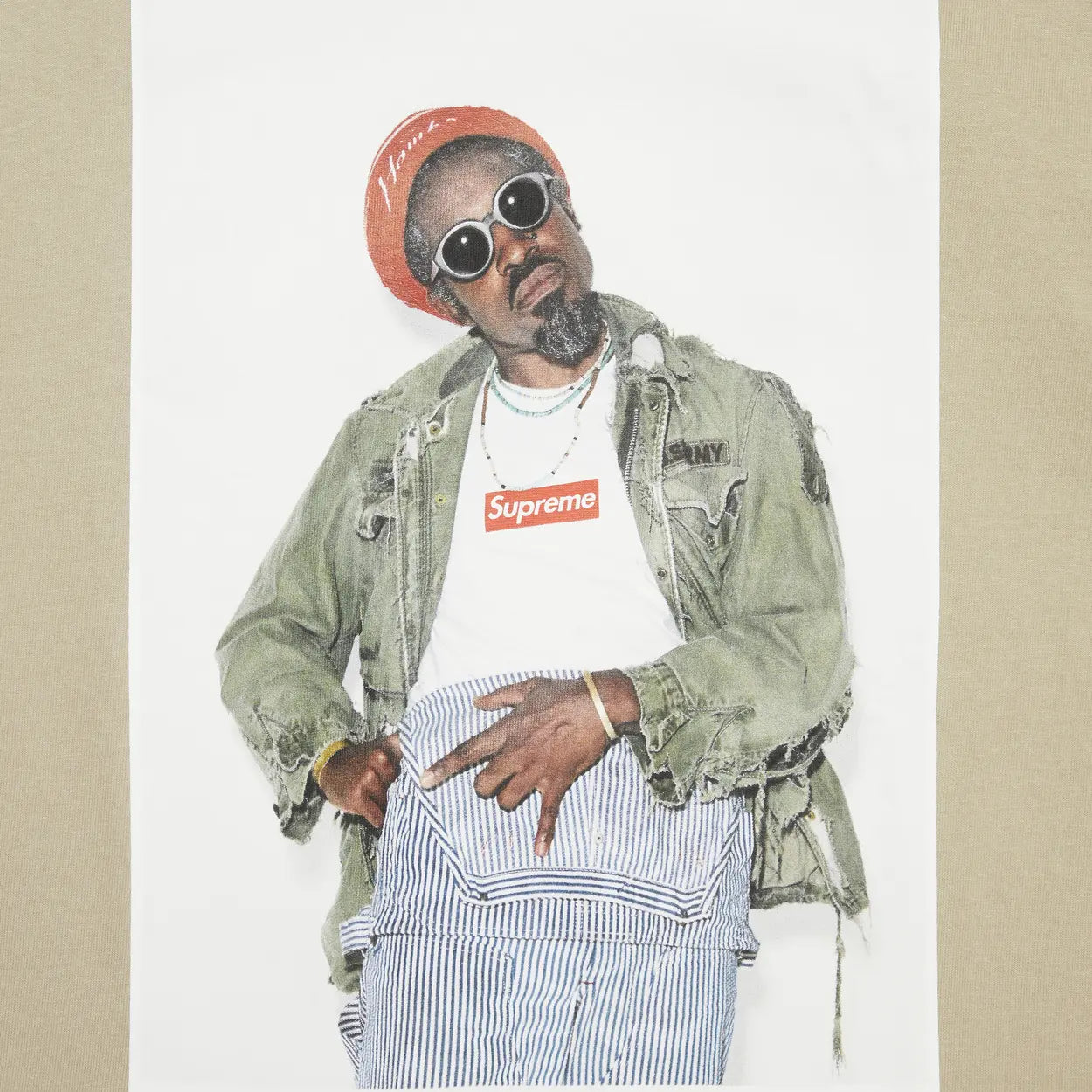 Supreme André 3000 Tee Stone