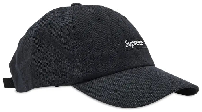 Supreme Brushed Cordura Small Box 6-Panel 'Black'