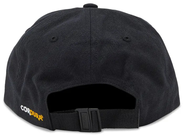 Supreme Brushed Cordura Small Box 6-Panel 'Black'