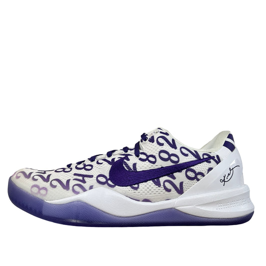 FQ3549 100 Nike Kobe 8 Protro Court Purple - 12 M (Yellowing Inner Right Midsole)