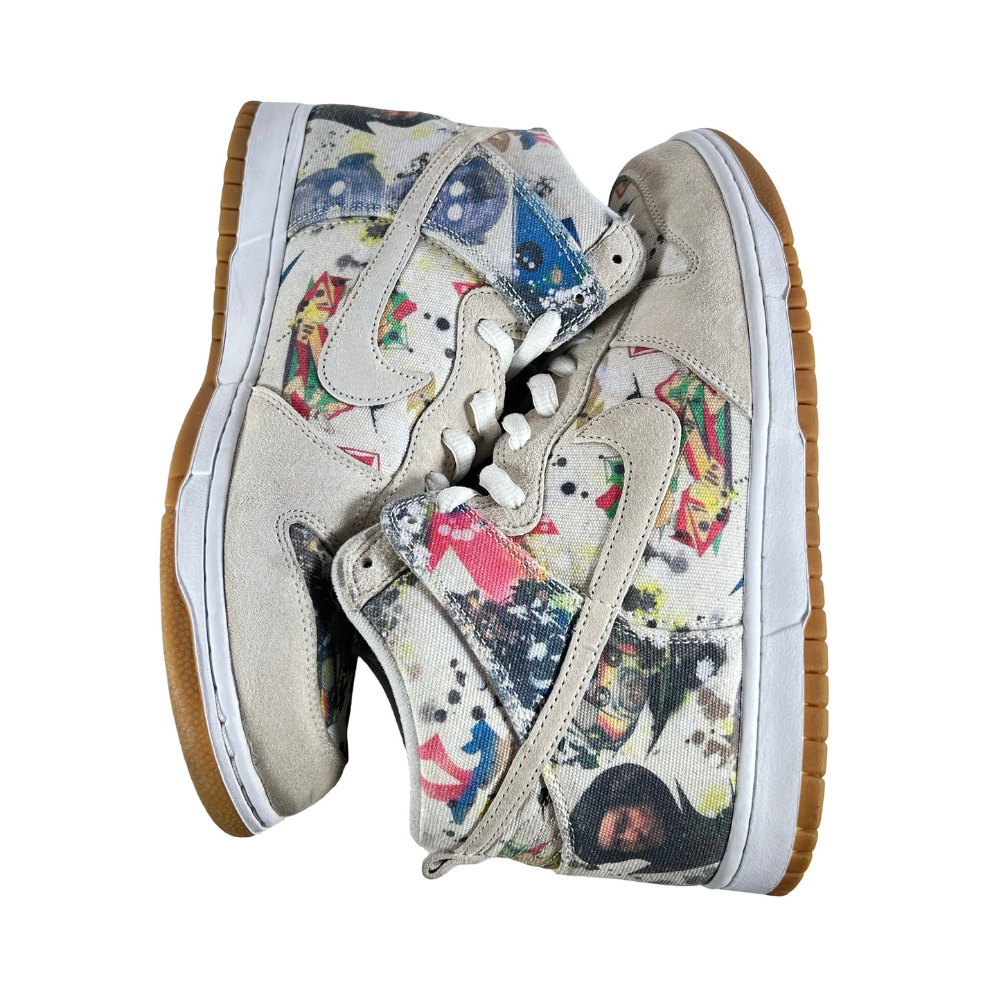 FD8779 100 Nike SB Dunk High Supreme Rammellzee [USED] - 10.5 M (Used4)