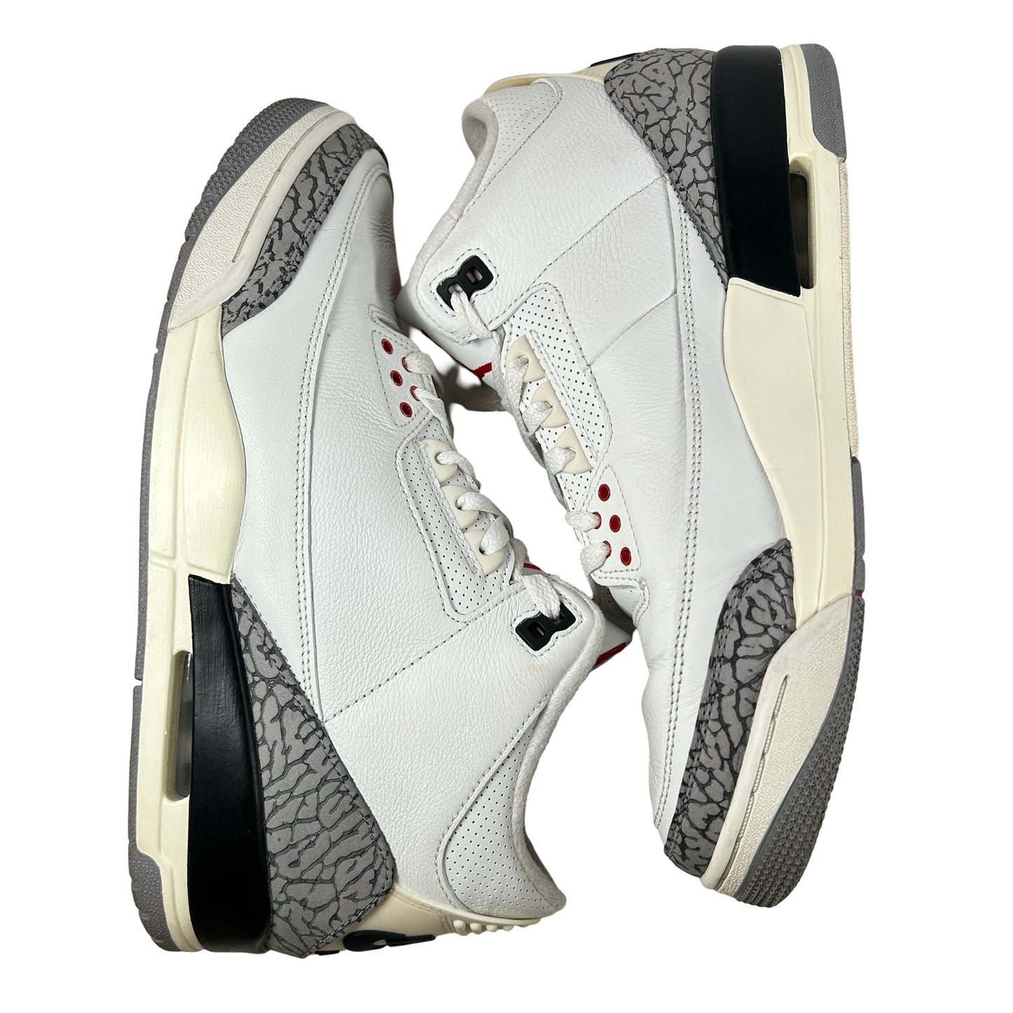 DN3707 100 Jordan 3 Retro White Cement Reimagined [USED] - 10.5 M (Used12)