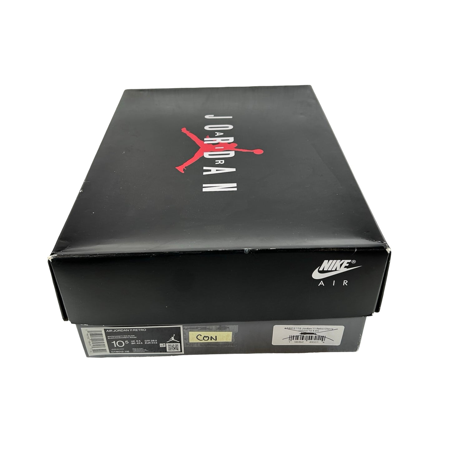 CT8012 116 Jordan 11 Retro Cherry (2022) [CONDITIONAL] - 10.5 M (Yellowing)