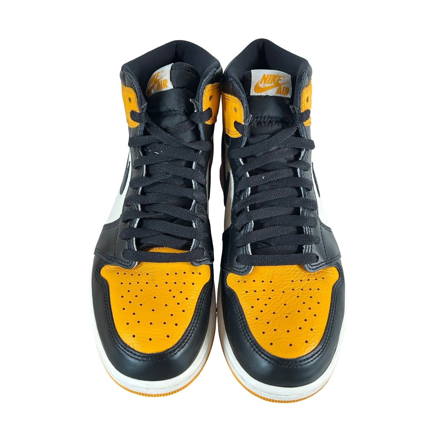 555088 711 Jordan 1 Retro High OG Yellow Toe [USED] - 9.5 M (Used2)