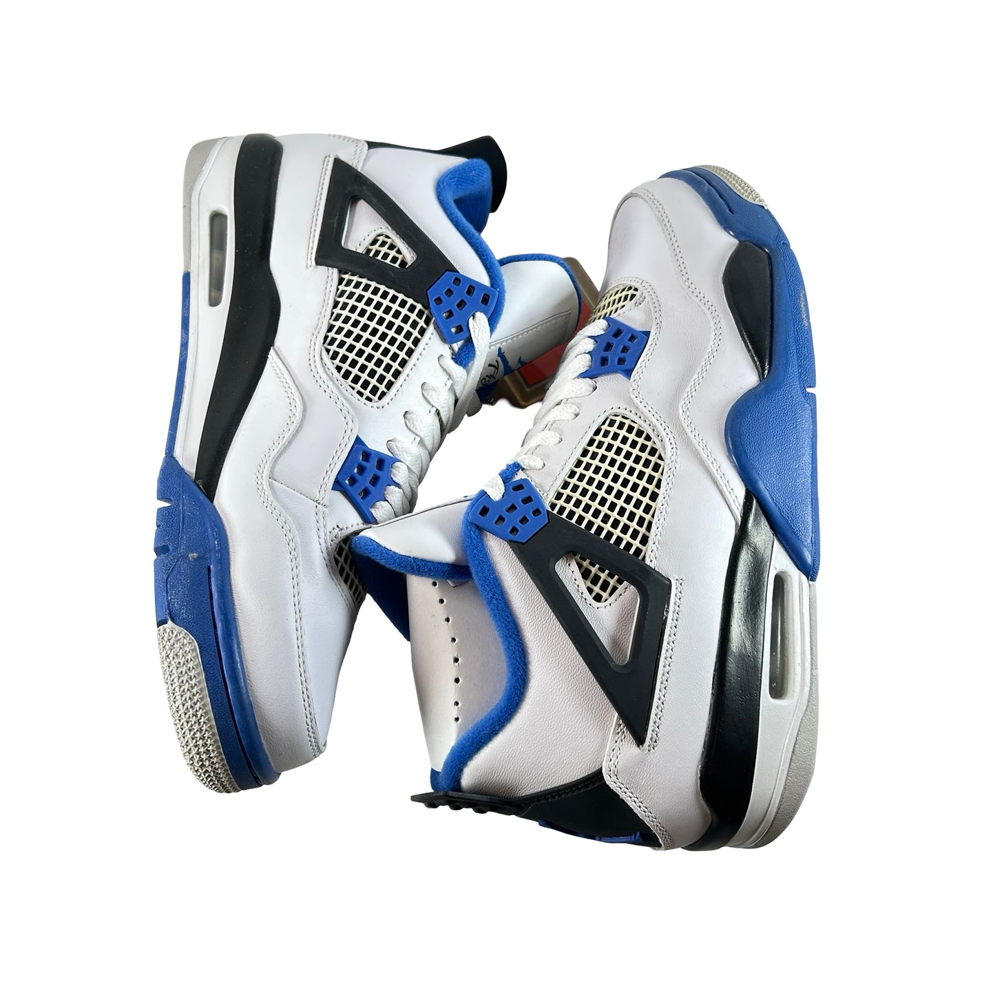 308497 117 Jordan 4 Retro Motorsports (2017) - 9 M (Yellowing) (No Box)