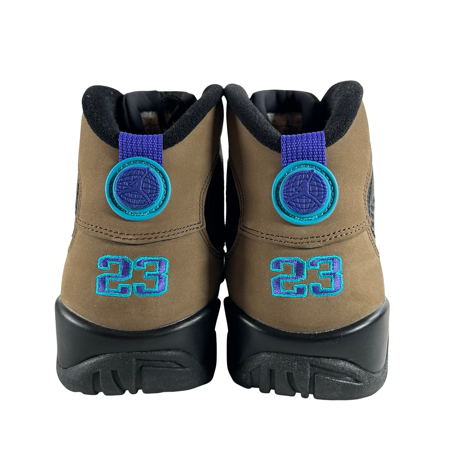 CT8019 034 Jordan 9 Retro Light Olive Concord [USED] - 10.5 (Used)