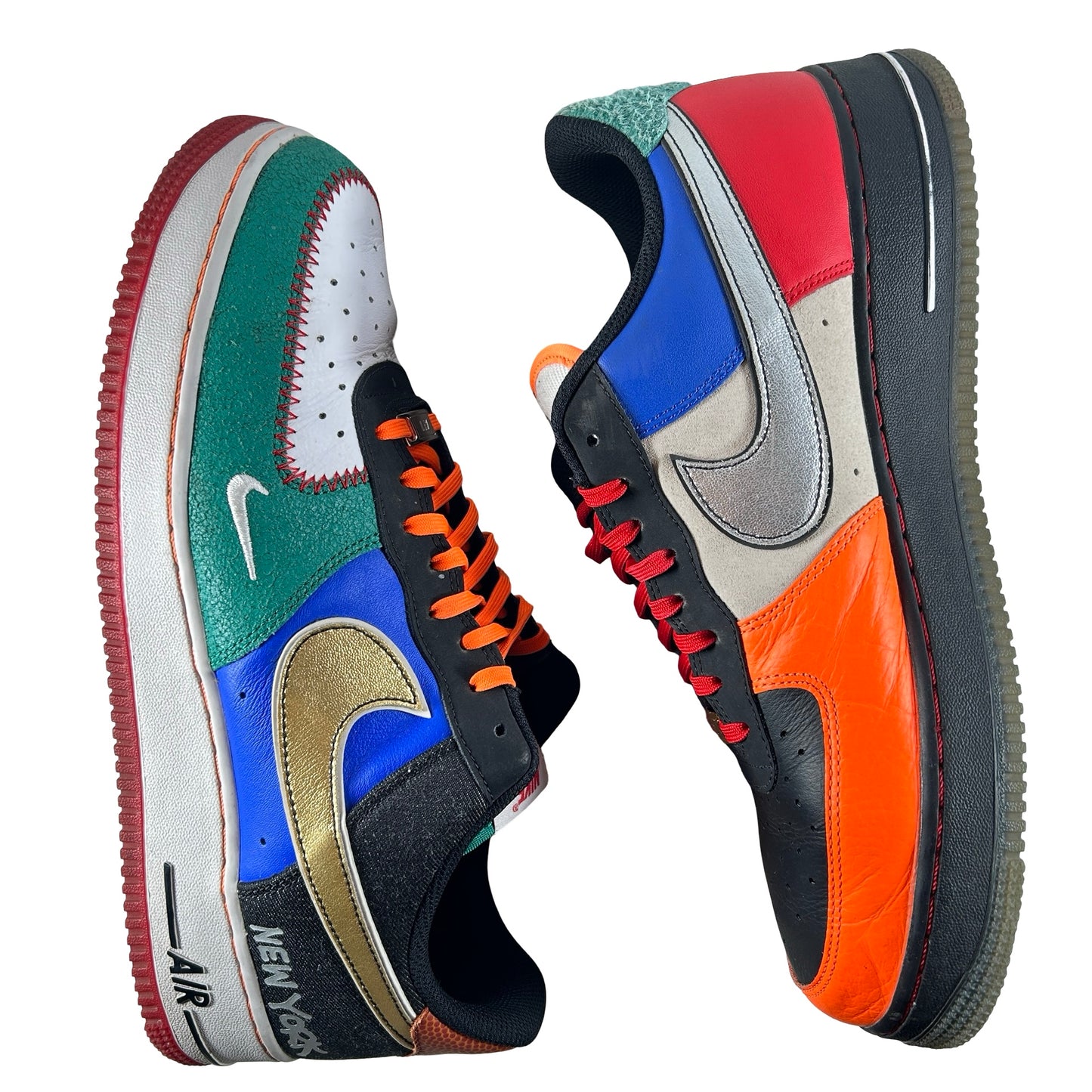 CT33610 100 Nike Air Force 1 Low NYC City of Athletes [USED] - 12 M (Used) (No Box)