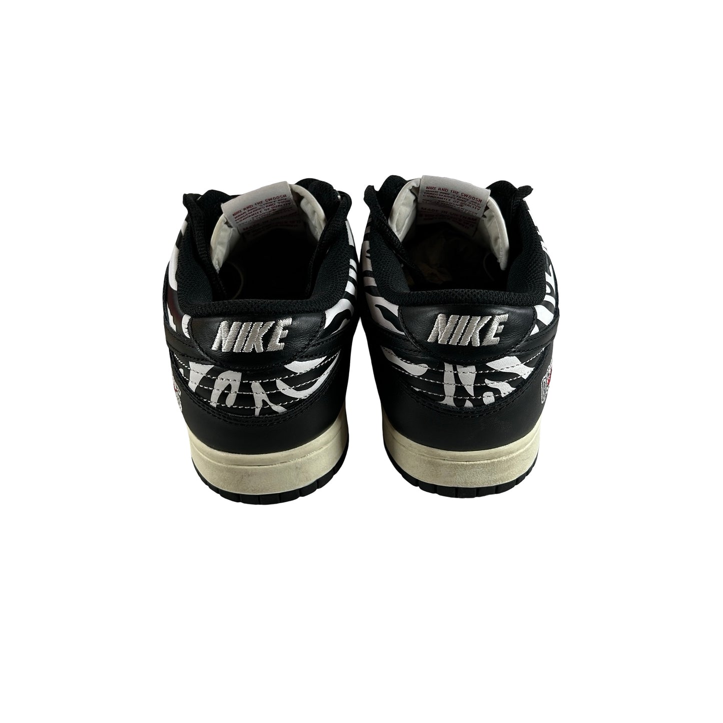 DM3510 001 SB Dunk Low Quartersnacks Zebra [USED] - 10.5 (Used)